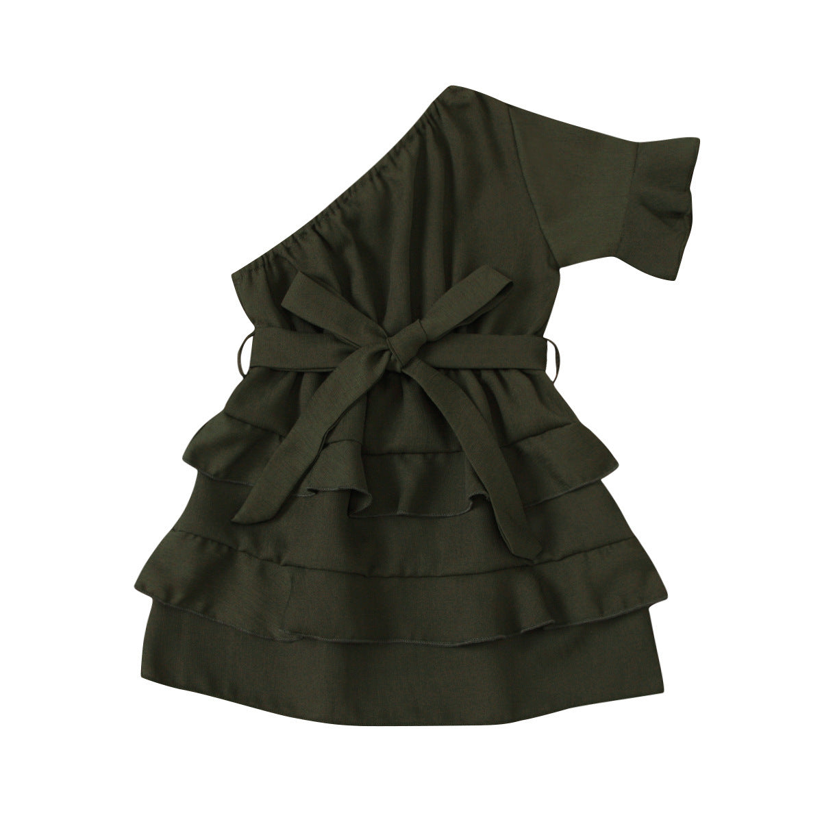 Robe d'été à 1 manche pour fille