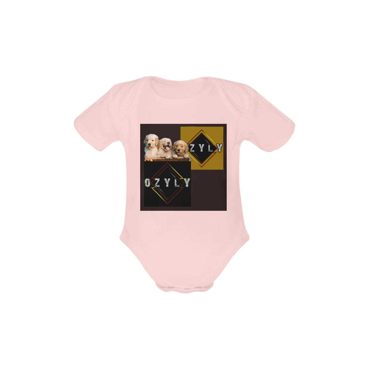 Pink Baby Short Sleeve One Piece