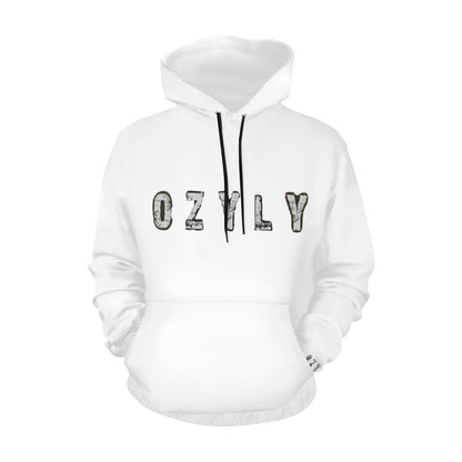 White OZYLY hoodie