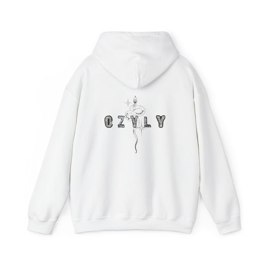 Copy of Mystical Animal Hooded Sweatshirt, Cozy Art Sweatshirt, Gift for Animal Lovers, Unique Hoodies, Fall Fashion, Art-Inspired Apparel