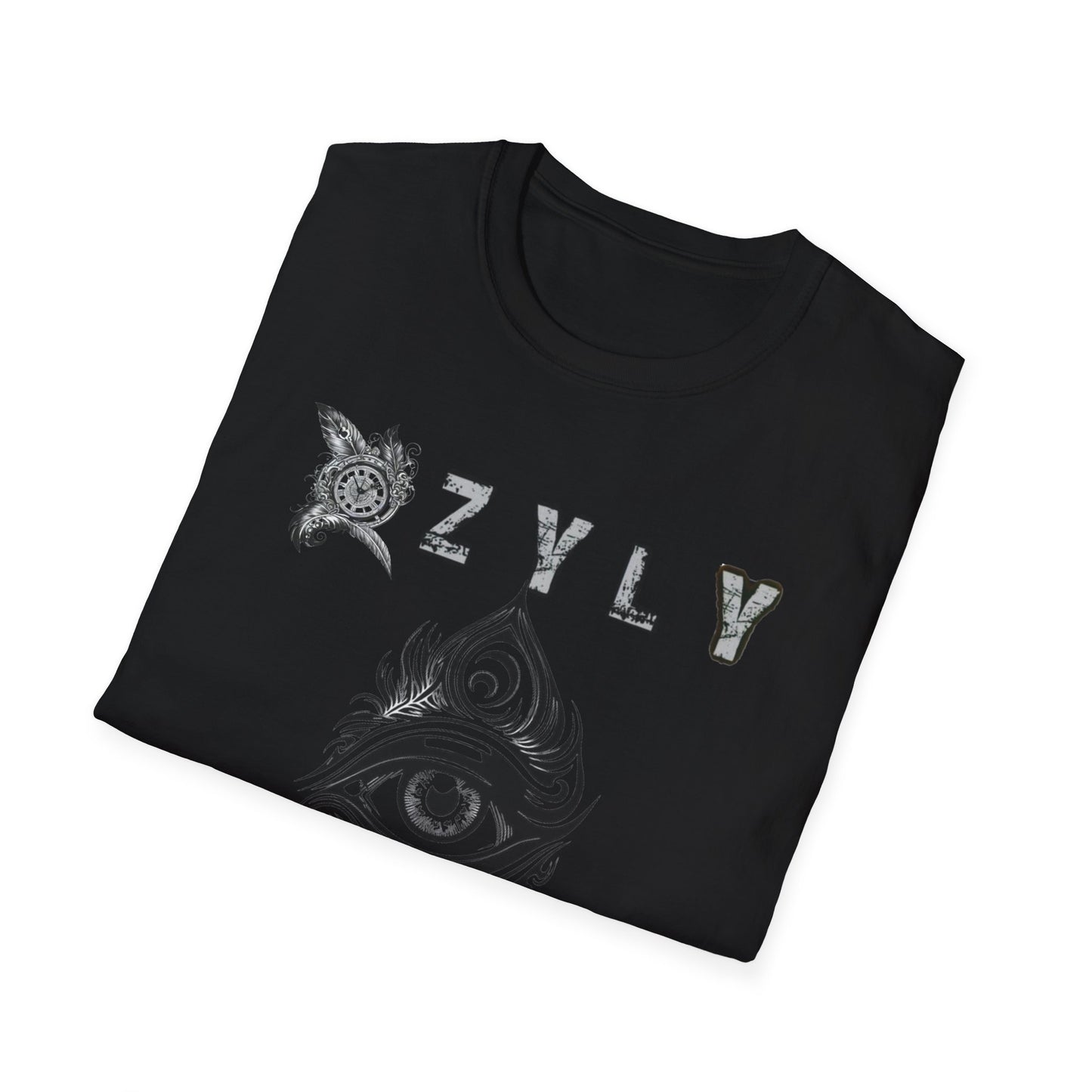 Copy of Copy of Copy of Skull and Butterfly Graphic Tee | Edgy Unisex Softstyle T-Shirt for Music Lovers, Gift for Halloween, Alternative Fashion