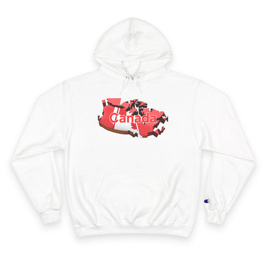 Canada Champion Hoodie, Cozy Sweatshirt, Canadian Gift, Travel Apparel, Unisex Hoodie, Casual Wear