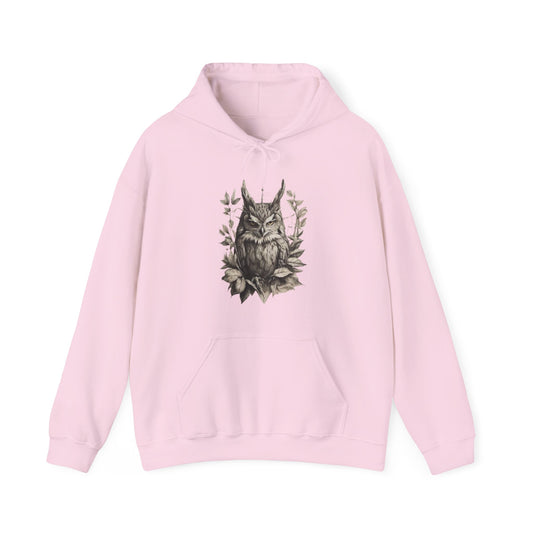 Copy of Mystical Animal Hooded Sweatshirt, Cozy Art Sweatshirt, Gift for Animal Lovers, Unique Hoodies, Fall Fashion, Art-Inspired Apparel