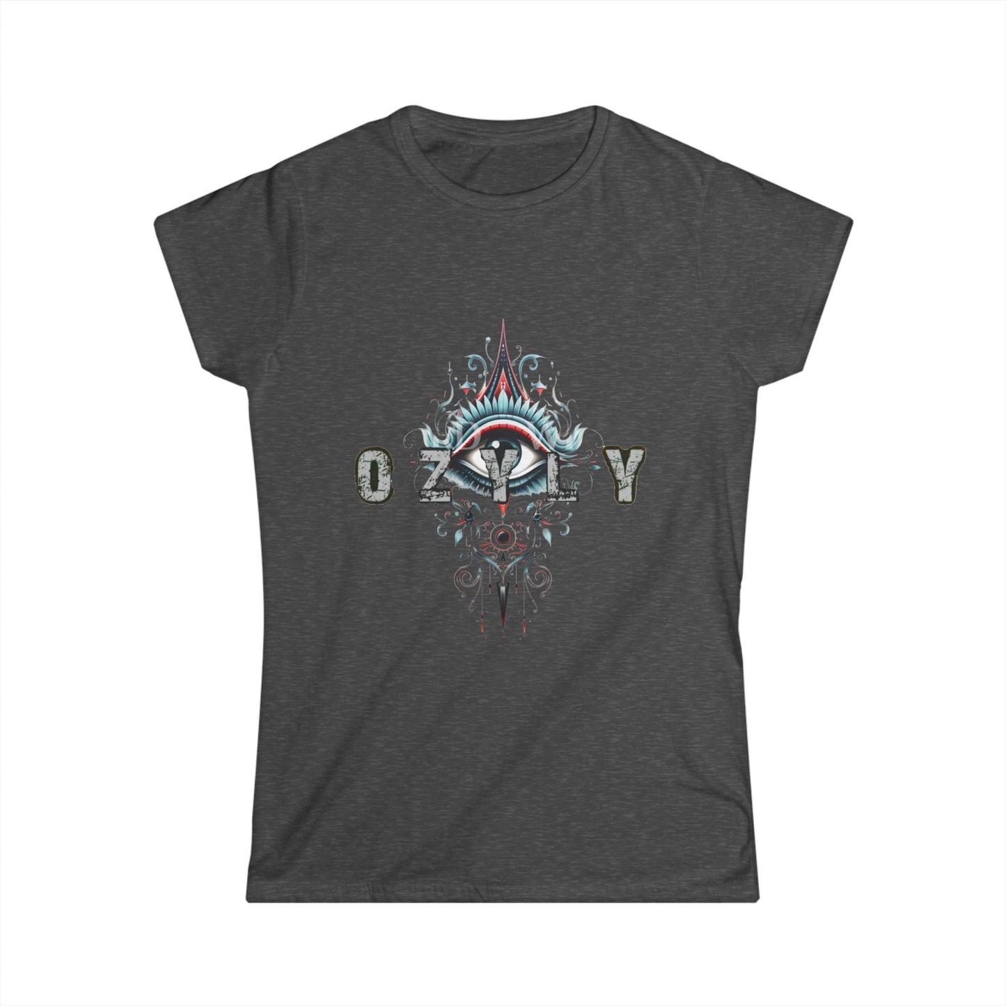 Copy of Artistic Shark Women's Tee, Unique Graphic T-Shirt for Ocean Lovers, Summer Casualwear, Beach Days, Gift Idea for Adventure Seekers