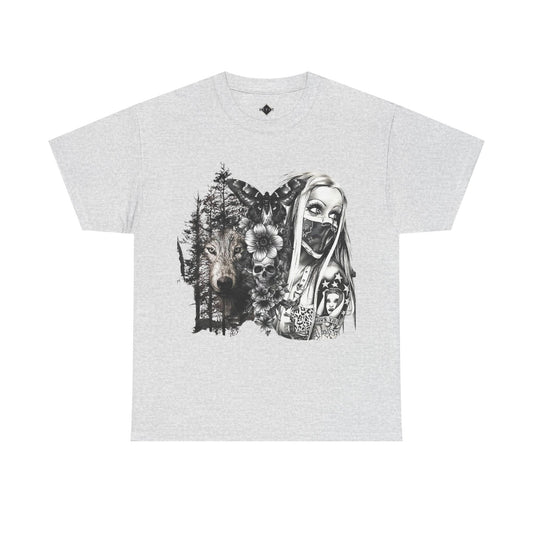 Copy of Copy of Bohemian Goddess Tee - Unisex Heavy Cotton Tee, Artistic Apparel, Spiritual Fashion, Unique Gift for Nature Lovers, Eclectic Style
