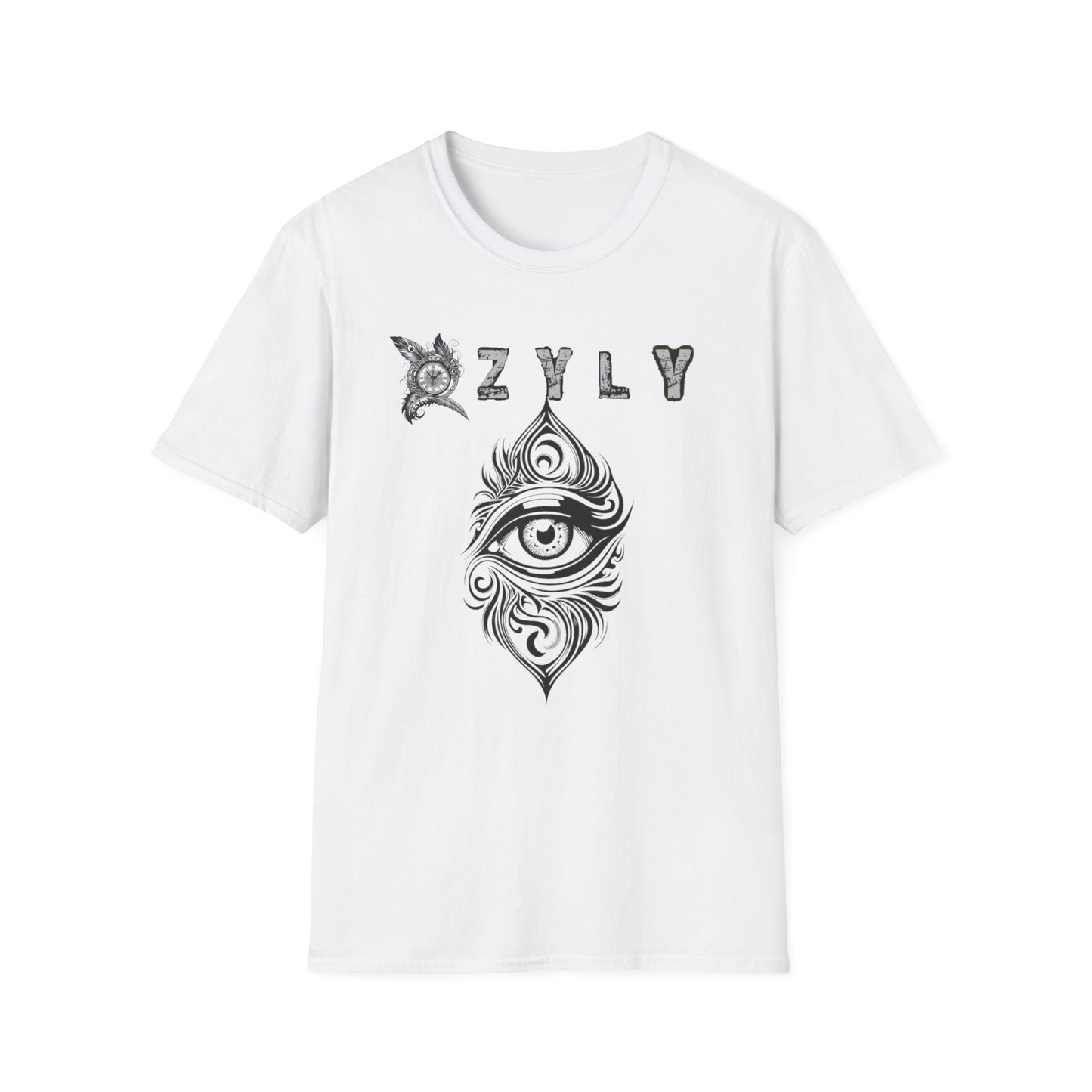 Copy of Copy of Copy of Skull and Butterfly Graphic Tee | Edgy Unisex Softstyle T-Shirt for Music Lovers, Gift for Halloween, Alternative Fashion