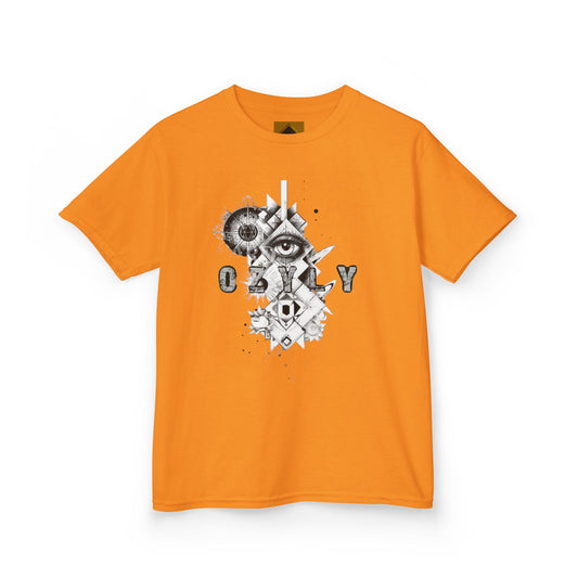 Kids Graphic Tee with Eye Design, Cool Kids T-Shirt, Unique Kids Apparel, Gift for Young Trendsetters, Fun Summer Tee