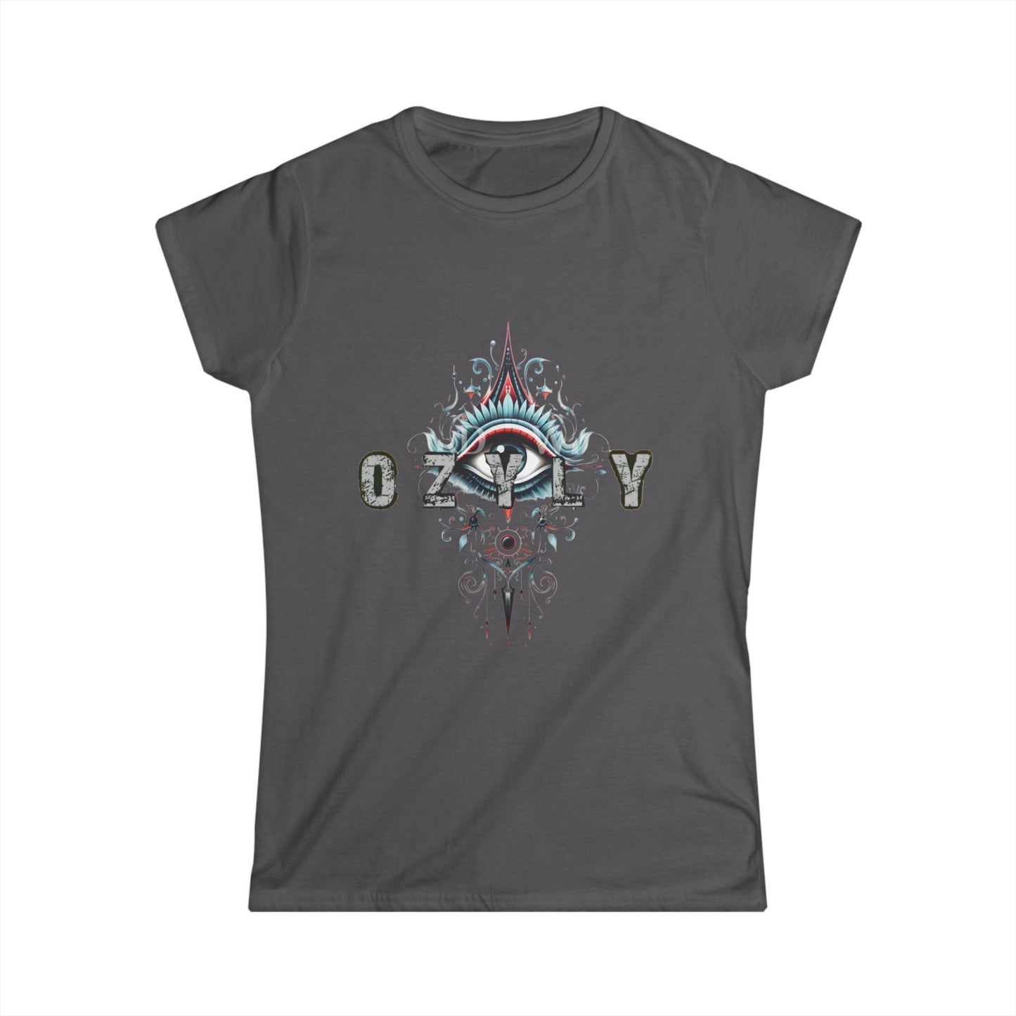 Copy of Artistic Shark Women's Tee, Unique Graphic T-Shirt for Ocean Lovers, Summer Casualwear, Beach Days, Gift Idea for Adventure Seekers