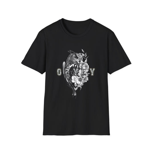 Copy of Skull and Butterfly Graphic Tee | Edgy Unisex Softstyle T-Shirt for Music Lovers, Gift for Halloween, Alternative Fashion