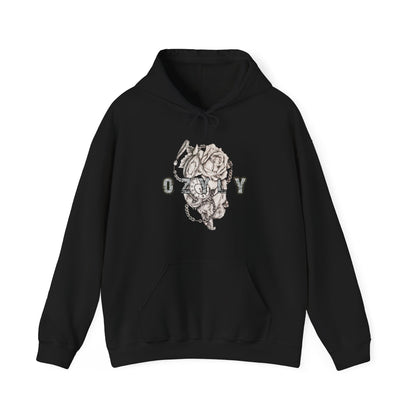 Copy of Copy of Romantic Skull & Rose Hoodie, Trendy Sweatshirt, Vintage Style Jacket, Unisex Fashion, Perfect Gift for Couples