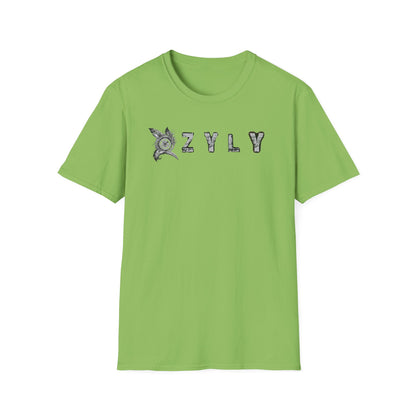 Copy of Copy of Skull and Butterfly Graphic Tee | Edgy Unisex Softstyle T-Shirt for Music Lovers, Gift for Halloween, Alternative Fashion