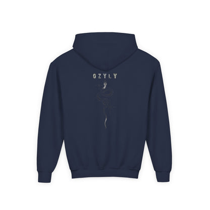 Copy of Youth Dragon Graphic Hoodie - Cozy Sweatshirt for Kids, Fantasy Lovers, Great for Gifts, Lounging and School