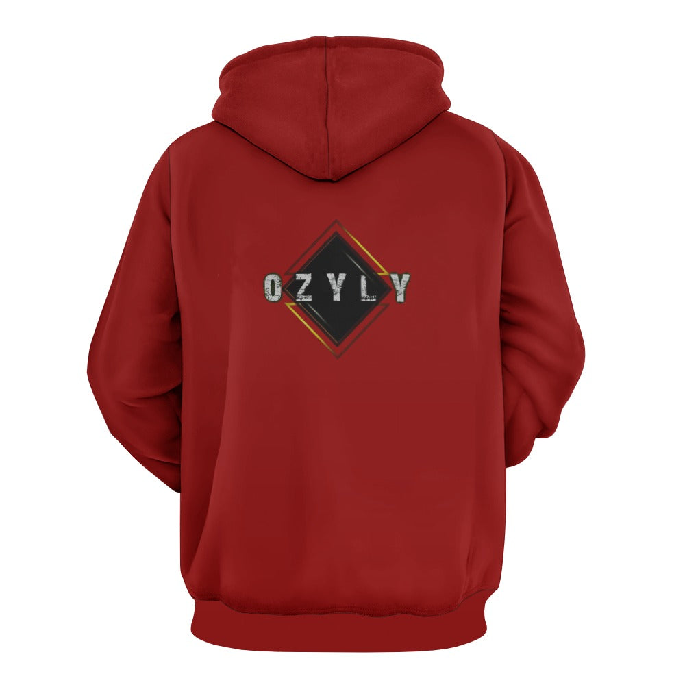 Plus size sweatshirt adult in multiple color red
