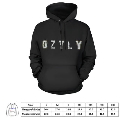 Black OZYLY hoodie