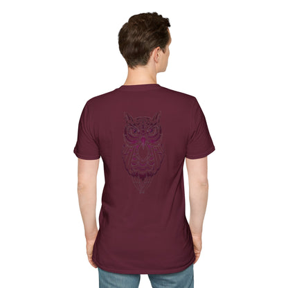 Copy of Copy of Copy of Skull and Butterfly Graphic Tee | Edgy Unisex Softstyle T-Shirt for Music Lovers, Gift for Halloween, Alternative Fashion
