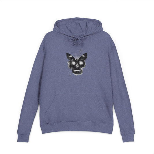 Mystical Butterflies Unisex French Terry Hoodie, Cozy Layer, Unique Gift, Fall Fashion, Everyday Wear