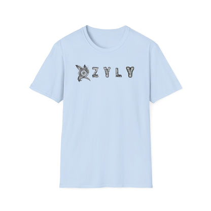Copy of Copy of Skull and Butterfly Graphic Tee | Edgy Unisex Softstyle T-Shirt for Music Lovers, Gift for Halloween, Alternative Fashion