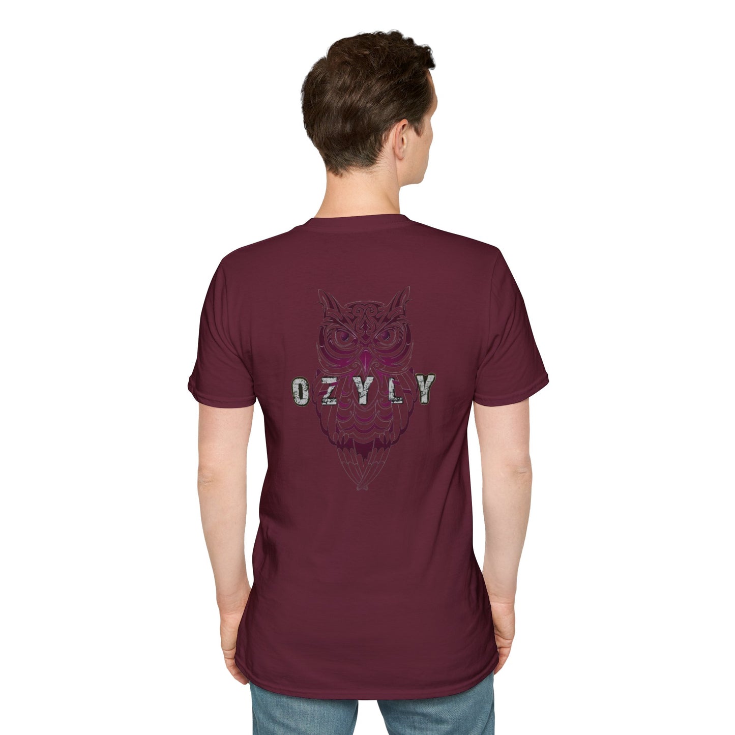 Copy of Copy of Skull and Butterfly Graphic Tee | Edgy Unisex Softstyle T-Shirt for Music Lovers, Gift for Halloween, Alternative Fashion