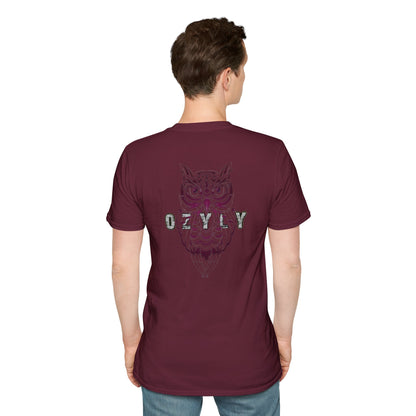 Copy of Copy of Skull and Butterfly Graphic Tee | Edgy Unisex Softstyle T-Shirt for Music Lovers, Gift for Halloween, Alternative Fashion