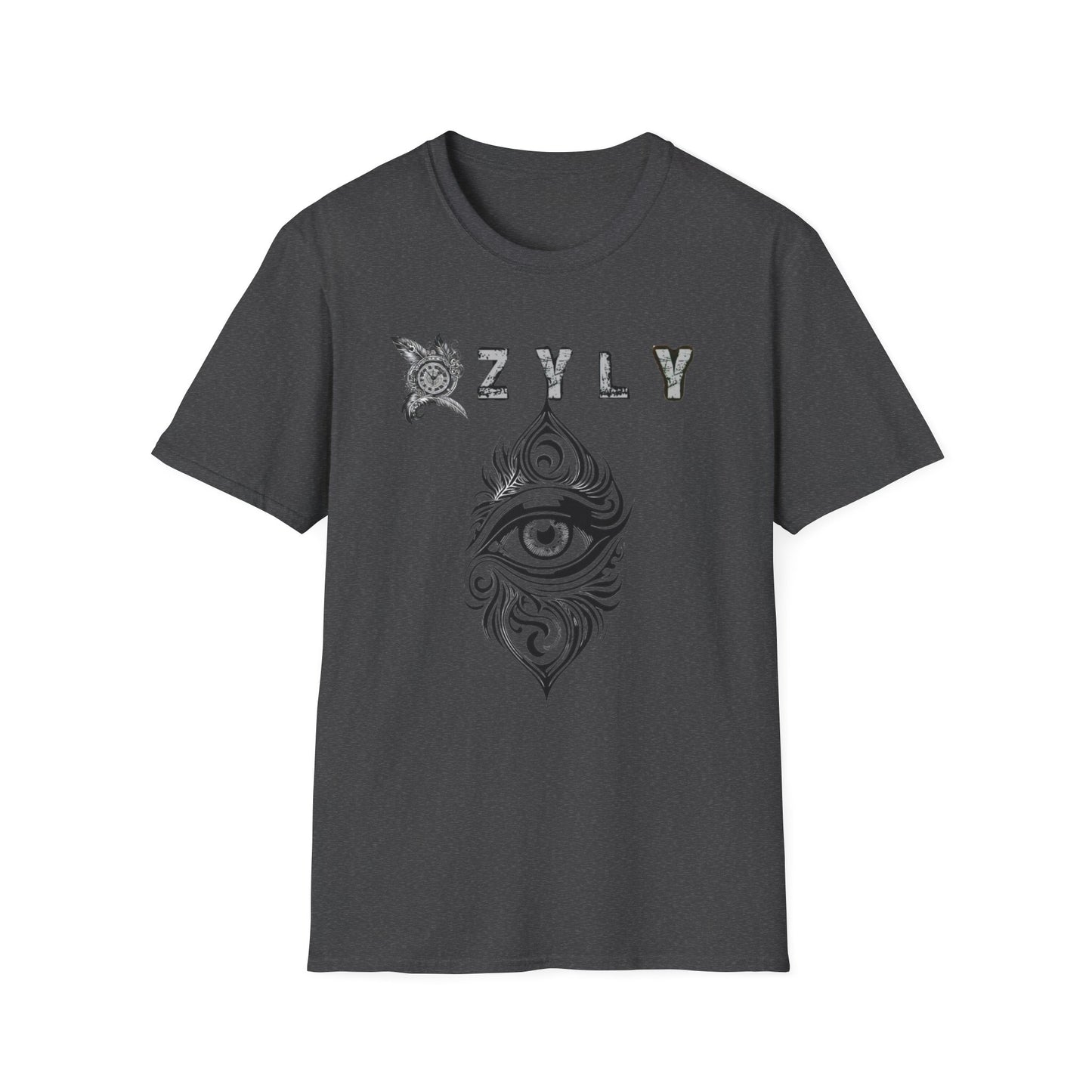Copy of Copy of Copy of Skull and Butterfly Graphic Tee | Edgy Unisex Softstyle T-Shirt for Music Lovers, Gift for Halloween, Alternative Fashion