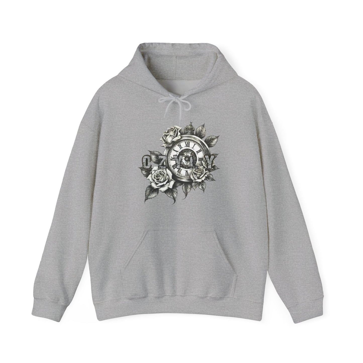 Romantic Skull & Rose Hoodie, Trendy Sweatshirt, Vintage Style Jacket, Unisex Fashion, Perfect Gift for Couples