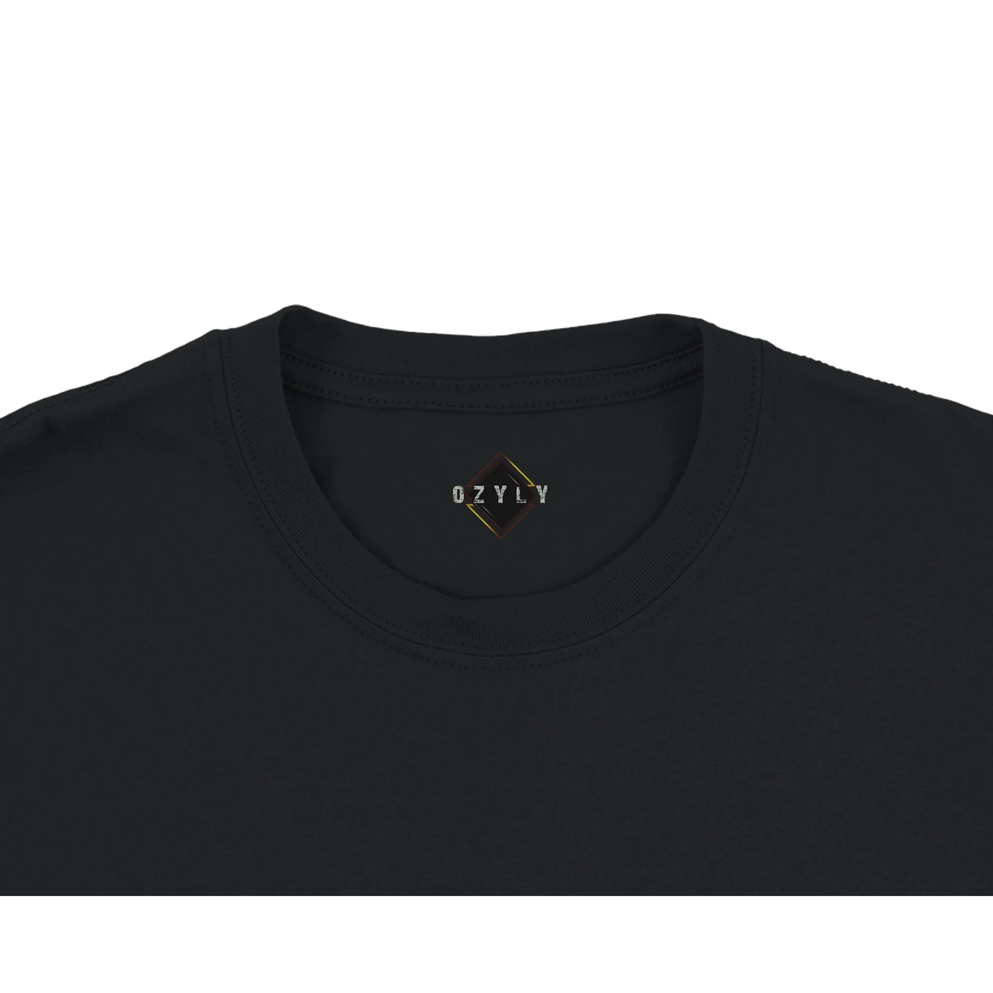 Black t-shirt with a girl Ghost face Portrait graphic