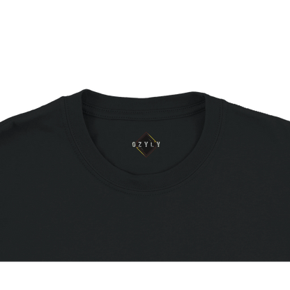 Black t-shirt with a girl Ghost face Portrait graphic
