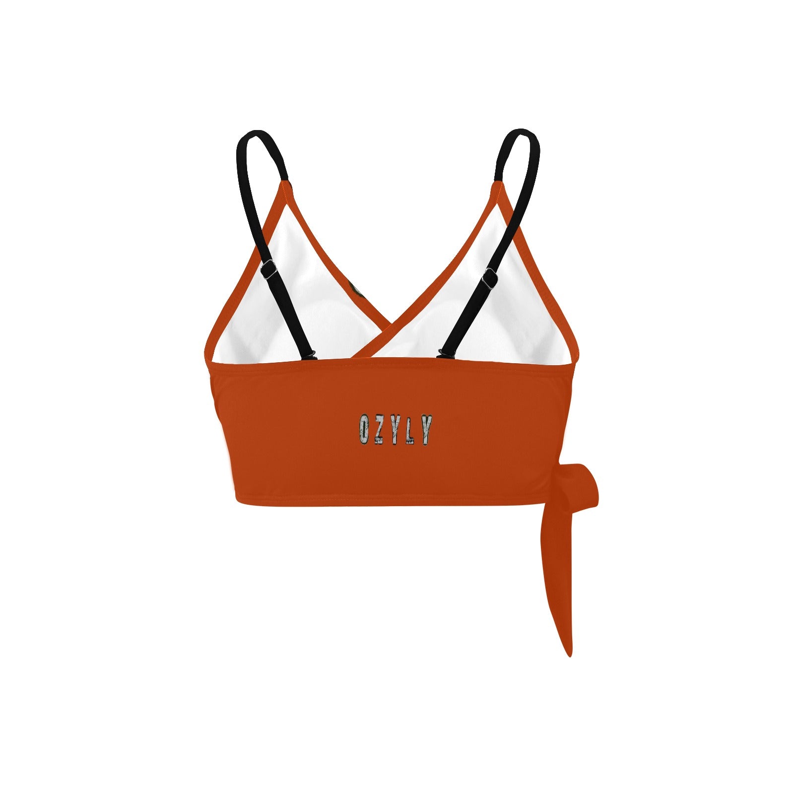 Orange Bikini Top