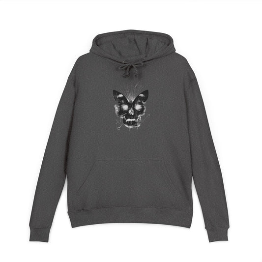 Mystical Butterflies Unisex French Terry Hoodie, Cozy Layer, Unique Gift, Fall Fashion, Everyday Wear