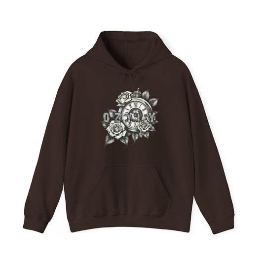 Romantic Skull & Rose Hoodie, Trendy Sweatshirt, Vintage Style Jacket, Unisex Fashion, Perfect Gift for Couples