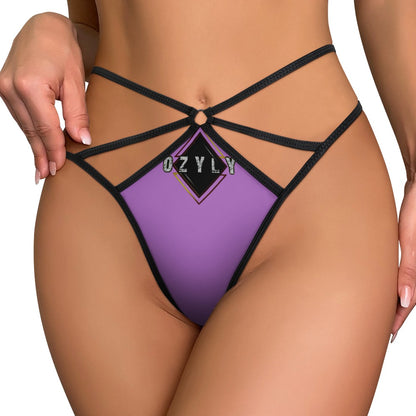 Pink T-back 1 piece bikini
