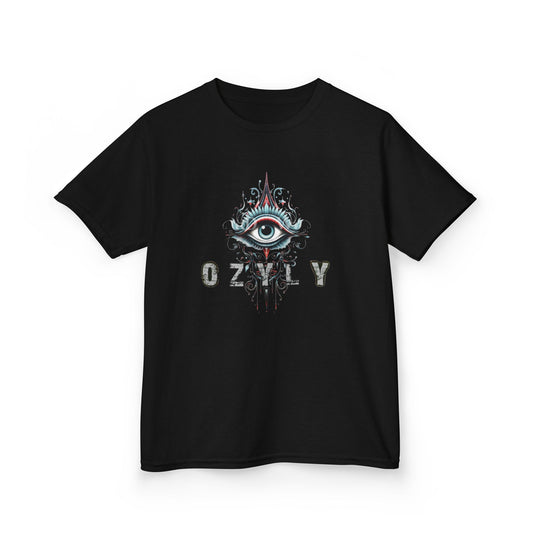 Copy of Mystical Eye Kids Tee, Classic Cotton Tee, Kids Graphic Shirt, Unique Kids Clothing, Eye Design T-Shirt, Gift for Young Adventurers