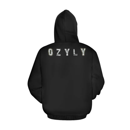 Black OZYLY hoodie