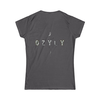 Copy of Artistic Shark Women's Tee, Unique Graphic T-Shirt for Ocean Lovers, Summer Casualwear, Beach Days, Gift Idea for Adventure Seekers