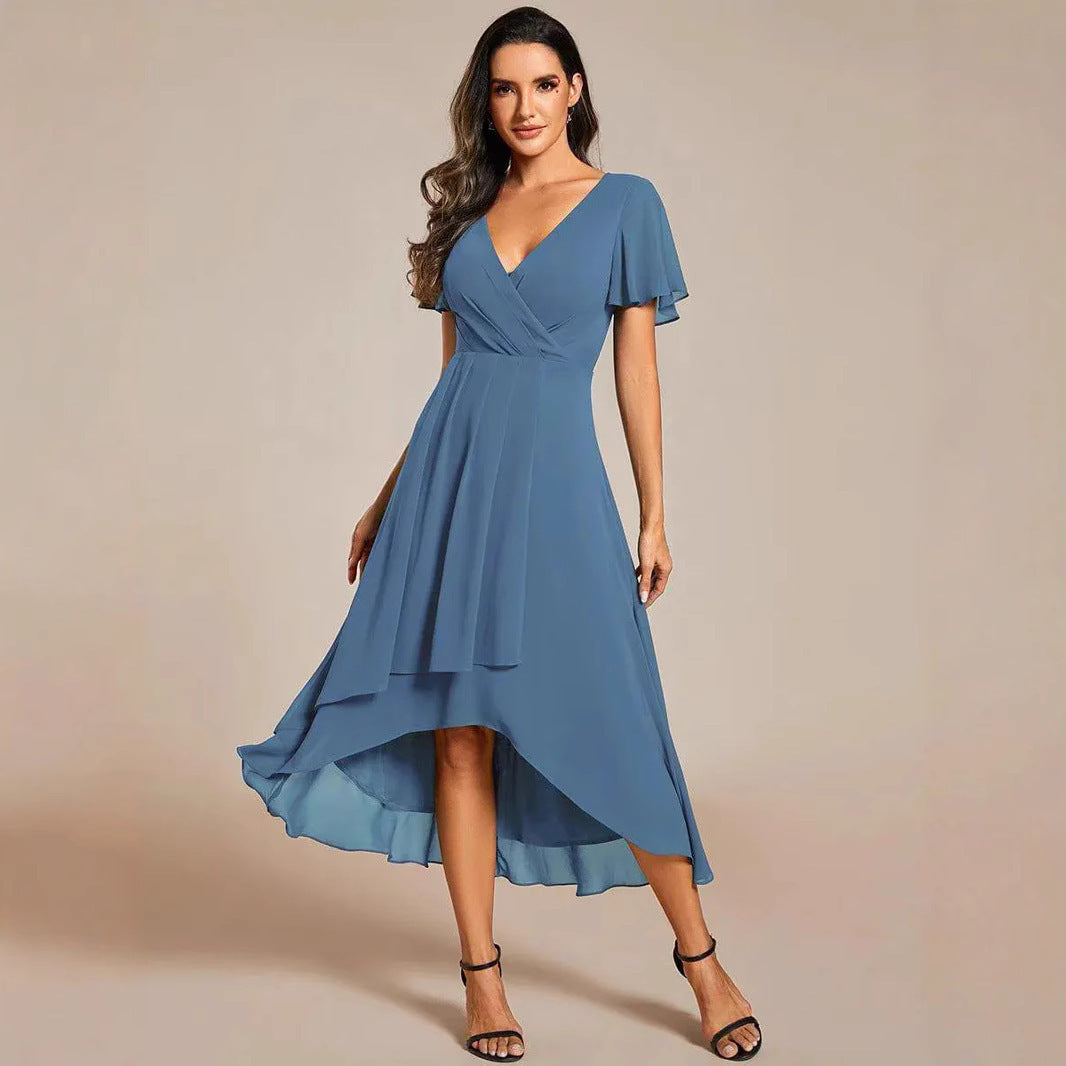 A- Line Mid-length Dress Women's Clothing