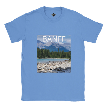 Blue Banff Bow falls Classic Unisex Crewneck Gildan® 64000 T-shirt