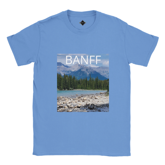 Blue Banff Bow falls Classic Unisex Crewneck Gildan® 64000 T-shirt