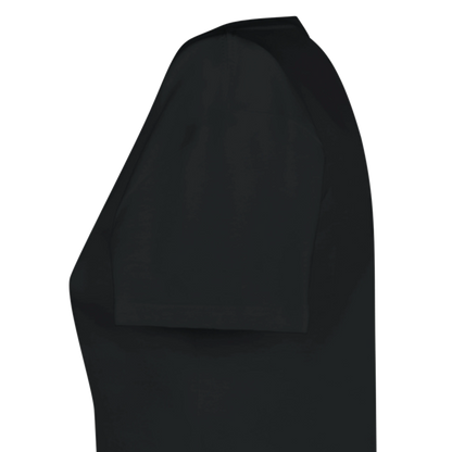 Black sleeveless top on a white background