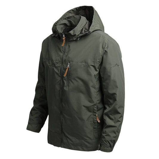 Veste coupe-vent pour homme, blazer d'extérieur