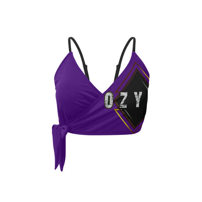 Purple Bikini Top