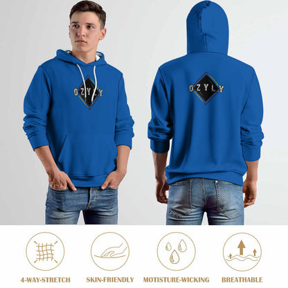 Blue Plus size sweatshirt adult in multiple color