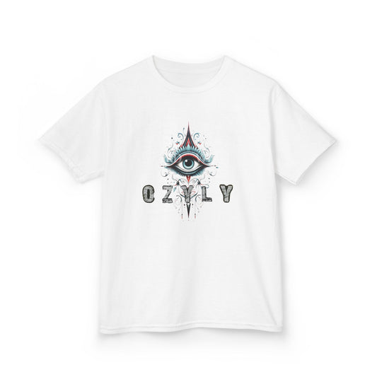 Copy of Mystical Eye Kids Tee, Classic Cotton Tee, Kids Graphic Shirt, Unique Kids Clothing, Eye Design T-Shirt, Gift for Young Adventurers