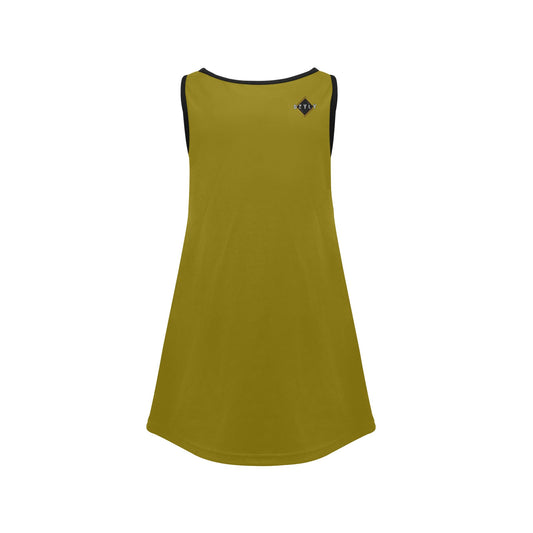 Robe sans manches pour fille