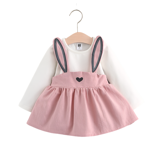 Girls cute rabbit dress