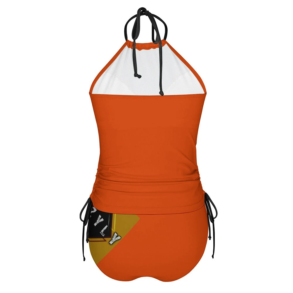 Orange 2025 New Bikini Swimsuit