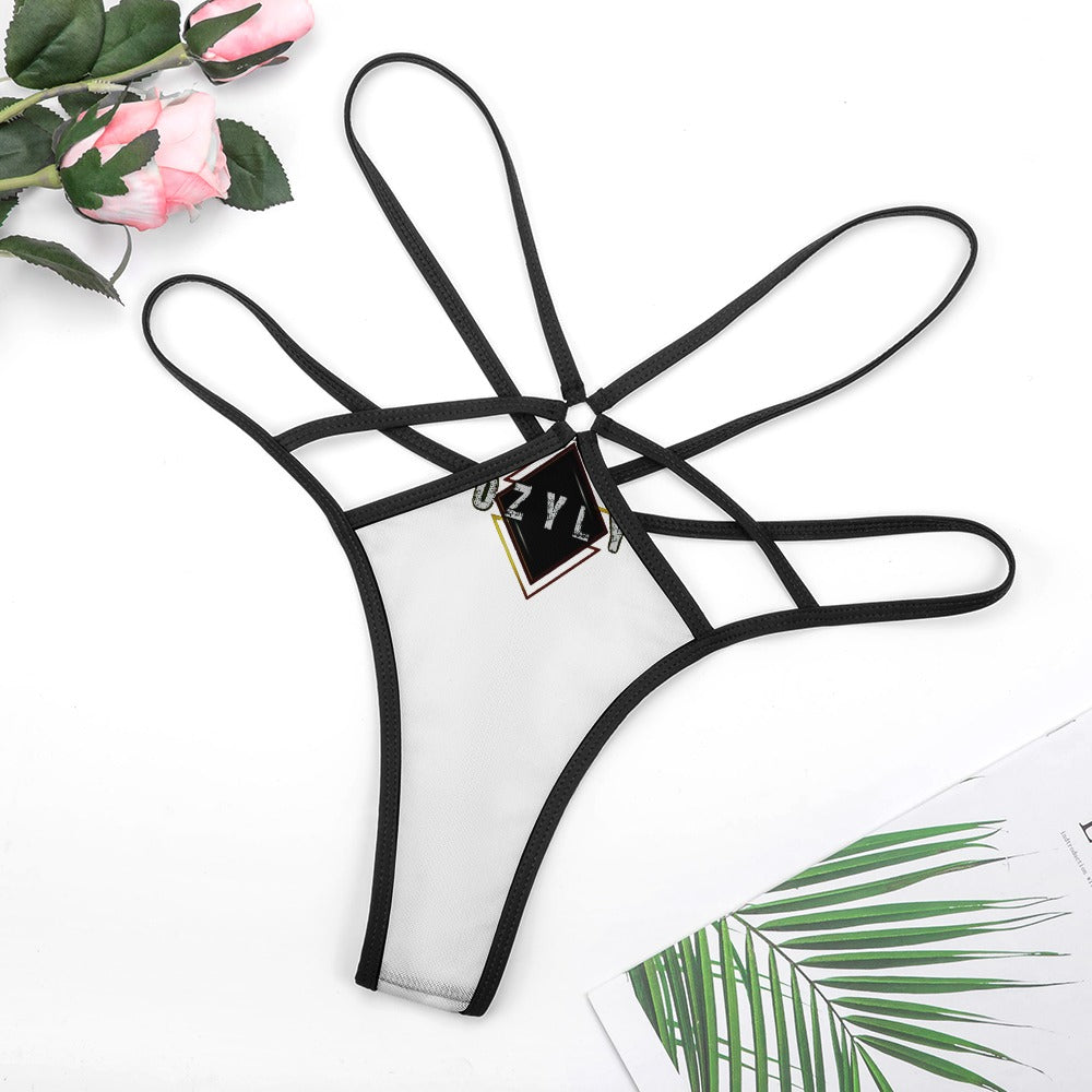 White T-back 1 piece bikini