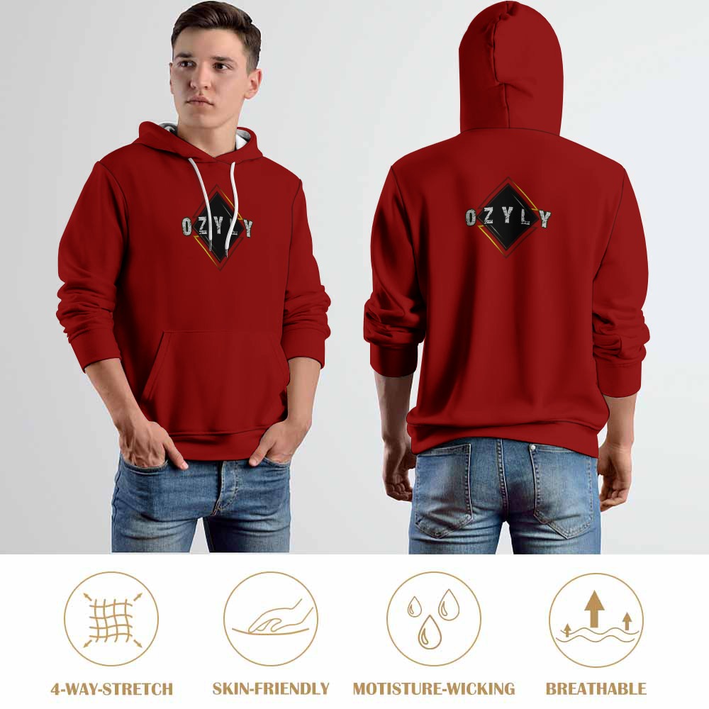 Red Plus size sweatshirt adult in multiple color