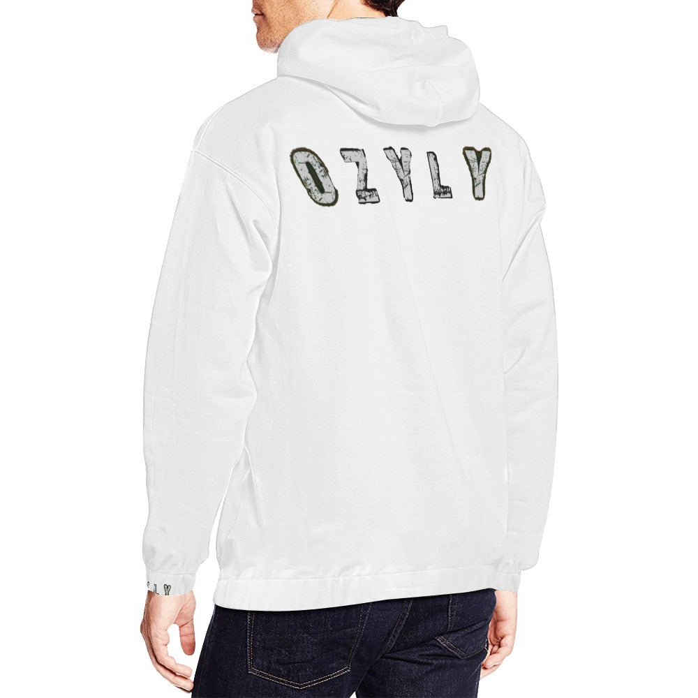White OZYLY hoodie