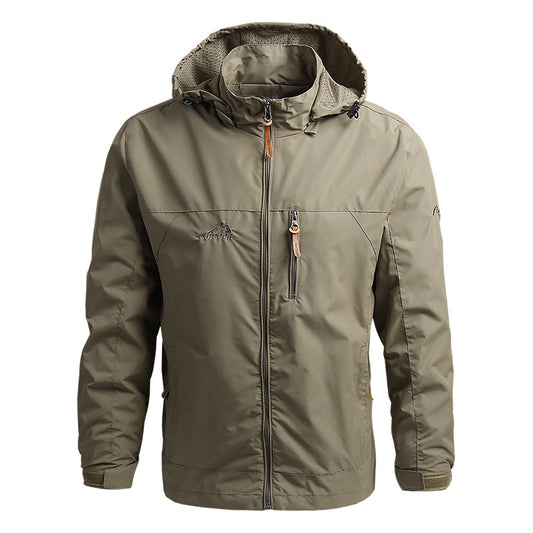 Veste coupe-vent pour homme, blazer d'extérieur