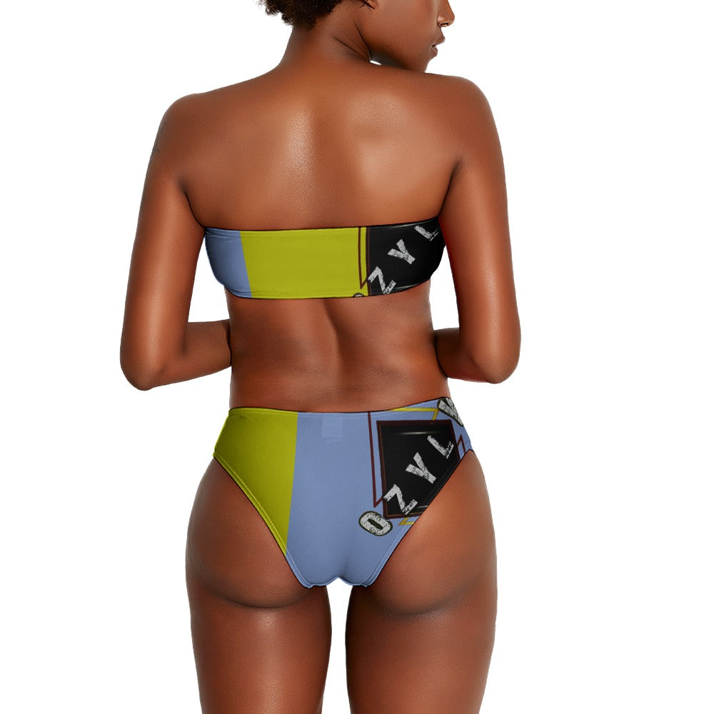 Ladies Two Piece Bikini Swimsuit
